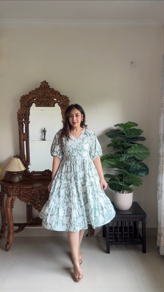 Sage Bloom Dress